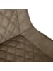 home24 Barstuhl Epra (2er Set) in Beige / Grau