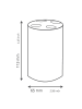 RIDDER Zahnbürstenhalter Roller grau