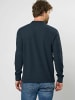 MCS Poloshirt Rockwall Long Sleeve in Dark Sapphire