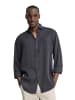 Polo Club Hemd BLOCK SHIRT LINEN GD in Navy Blau