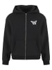 Mister Tee Mister Tee Let‘s Get Lost Fluffy Zip Hoody in black