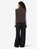 Noisy may Gilet in Chocolate Brown1
