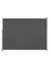 SONGMICS Seitenarmmarkise Sheld in Anthrazit - (B)500 x (H)160 x (T)1 cm