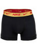 Nike Boxershort 3er Pack in Schwarz/Rot/Gold