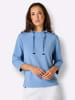 creation L Modal-Mix-Sweatshirt in himmelblau