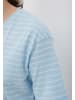 Finn Flare T-Shirt Streifen in light blue