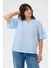 KAFFE curve Bluse langarm KCvaleria Regular fit in Windsurfer