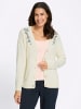 WITT WEIDEN Strickjacke in champagner-burgund-gemustert