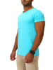 Joe Franks Joe Franks Joe Franks Herren Basic T-Shirts V-Neck HIGH in turquoise