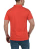 BLEND Poloshirt in rot