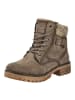 Tom Tailor Stiefelette Taupe