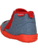 Playshoes Kinder Hausschuh "Hausschuhe Feuerwehr" in Blau