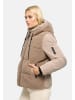 Marikoo Plüschjacke Elidee 16 in Taupe Grey
