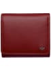 Golden Head Polo Geldbörse RFID Schutz Leder 10 cm rot