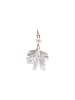 Steel_Art Charm Damen mit Muschel Arabella silberfarben poliert in rosegoldfarben