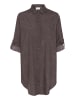 Kaffe Langarm - Hemd KAvera Loose fit in Major Brown C.