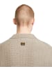 G-Star Raw Polo Collar Half Zip Knit dk brick