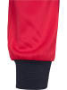 Urban Classics Urban Classics Damen Ladies Short Raglan Track Jacket in navy/fire red/white