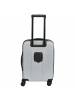 Valentino Bags Explorer Carry On - 4-Rollen-Kabinentrolley mit Getränkehalter 53 cm USB in silver
