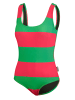 BECO the world of aquasports Badeanzug Hawaii Breeze in pink-grün