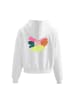 IZIA Women Hoodie in White