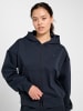 Hummel Reißverschluss Kapuzenpullover Hmldefender Multisport Damen in EBONY