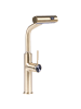 Beliani Küchenarmatur PEGUCHE in Gold - (W) 20 x (H) 44 x (L) 5 cm