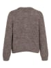Vila VILARKA O-Neck L/S Knit Cardigan in Falcon Melange