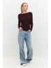 NO MATTER WHAT Blouse in Bordeaux