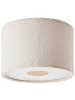 Brilliant BRILLIANT flauschiger Teddystoff, 24 x 35 cm, 2 x E27, Textil, beige f