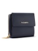 Lazarotti Bologna Leather Zip-Around Geldbörse Leder 12 cm navy