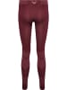 Hummel Hummel Leggings Hummel First Multisport Damen Nahtlosen in BURGUNDY