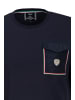 19V69 Italia by Versace Rundhalsshirt Lucius in blau