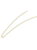 Adeliás Unisex Halskette – Ankerkette aus 333 Gold 42 cm in gold