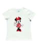 ONOMATO! T-Shirt kurzarm Disney Minnie Mouse in Weiß