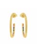 Amor Creolen Silber 925, gelbvergoldet in Gold