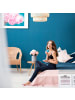 relaxdays Sitzbank in Weiß - (B)72 x (H)44 x (T)35 cm