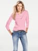 Heine Polopullover in rosé