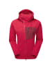 MOUNTAIN EQUIPMENT Funktionsjacke W SQUALL HOODED JACKET in Rot