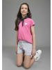 H.I.S. Shorts in schwarz + graumeliert