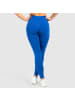 SMILODOX Leggings Trixy Scrunch in Blau
