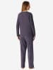 Schiesser Pyjama Selected Premium Warming in Indigo