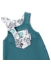 Land-Juwelen Babykleid Handmade Elefant in blau