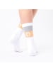Occulto 2er Pack Rennradsocken Eddy in Apricot-Weiß