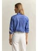 Gant Bluse in blau weiß