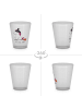 Mr. & Mrs. Panda Schnapsglas Einhorn Hexe ohne Spruch in Transparent