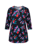 Ulla Popken Longshirt in schwarz