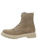 Tamaris Schnürstiefelette in beige