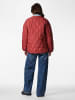 Pieces Steppjacke in Garnet