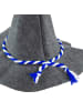 tectake Trachtenhut aus Filz, blau/weiß